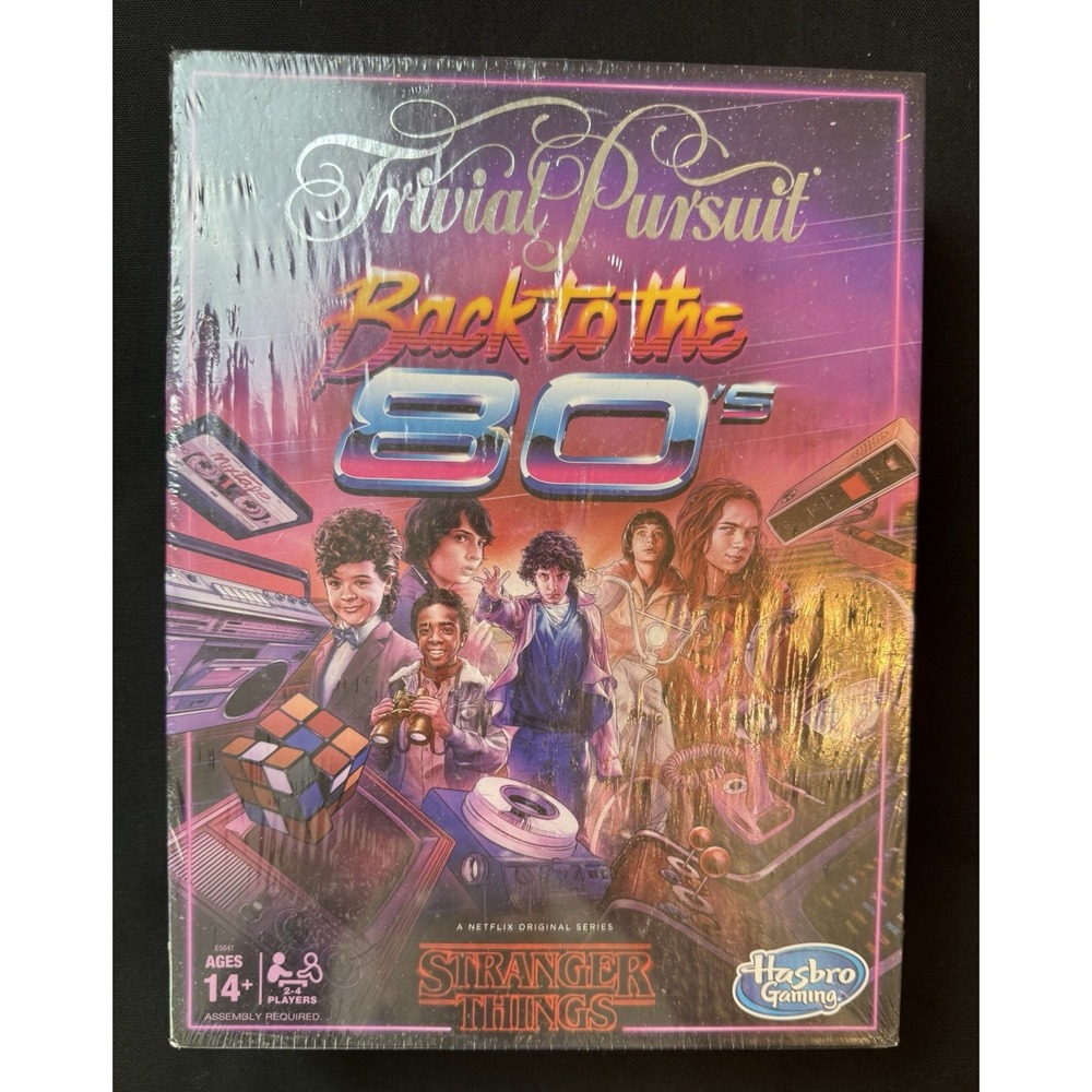 Hasbro Trivia Pursuit Netflix's  Stranger Things Back To The 80S New SealedGame
